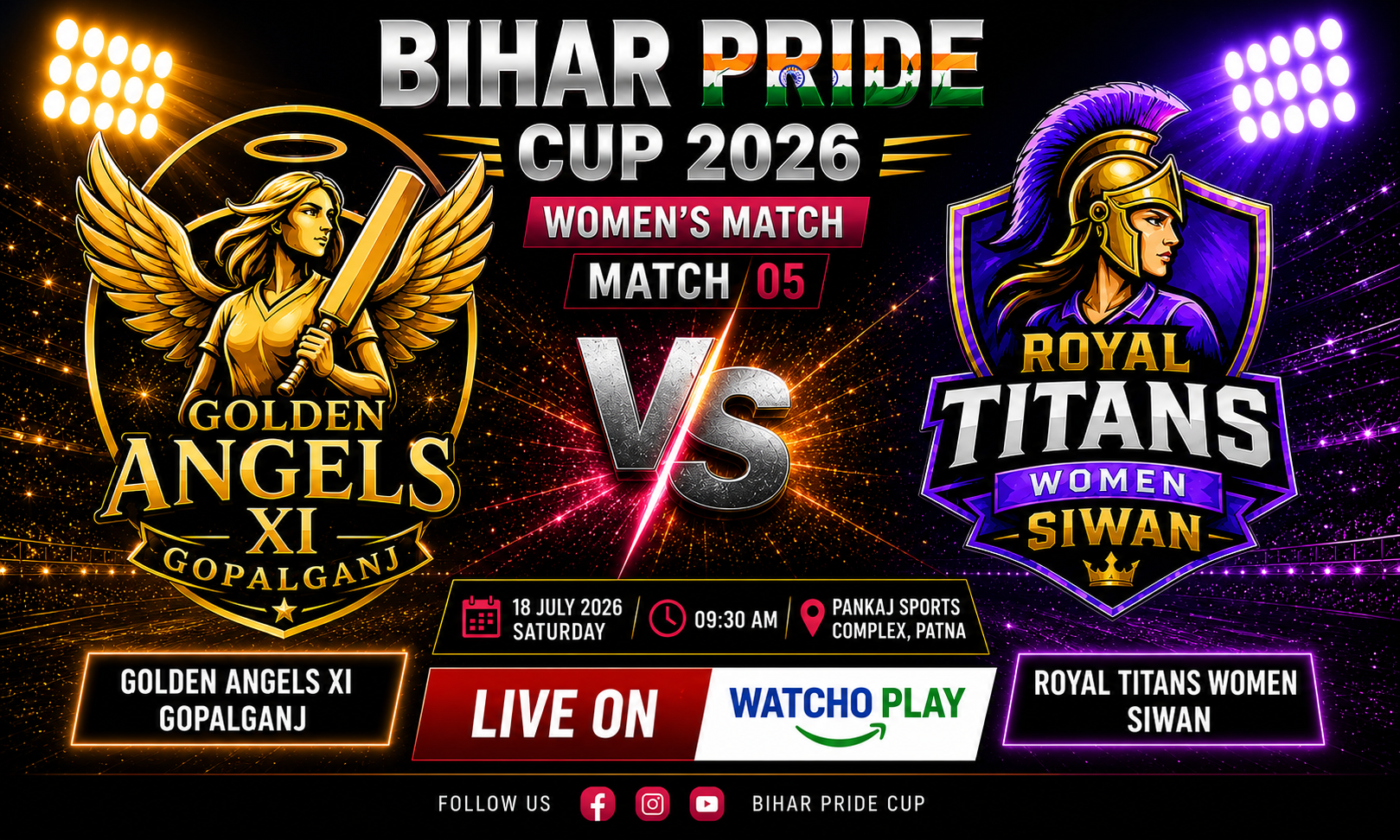 Women's Bihar Pride Cup .....